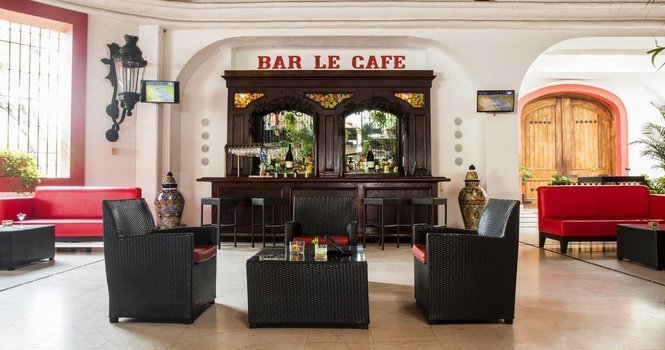 Le Cafe Lobby Bar Krystal Puerto Vallarta Hotel Puerto Vallarta